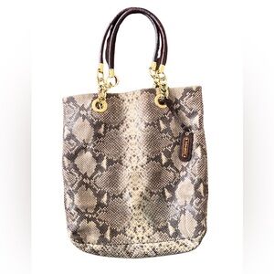 Cynthia Rowley Snake Print Tote